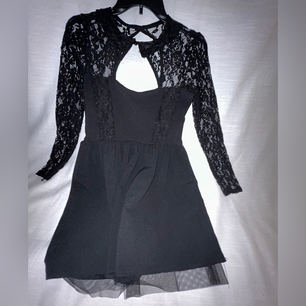 Little Black lacy dress